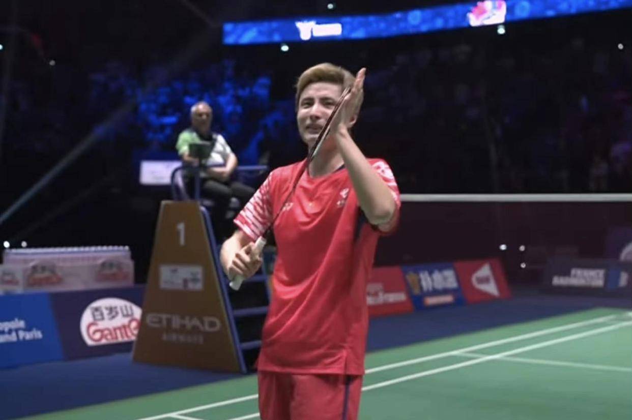 印尼队轻取德国队,石宇奇统治全场 印尼队轻取德国队,石宇奇统治全场